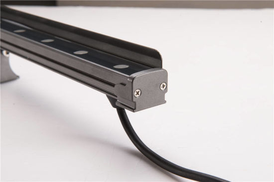 Lavadora de pared de aluminio grueso blanco cálido IP65 DMX Controlador LED Lámpara de tira