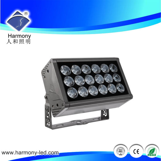 Luz de inundación de lámpara de alta potencia exterior 54W