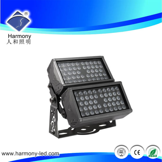 Fuera de la lámpara LED de led de inundación de RGBW IP65 48W