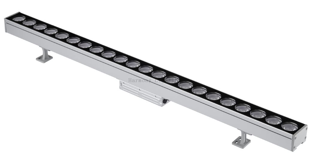 RH-W24 IP66 Outdoor Architectural Building Lighting Lightures 100W lineal LED Lavadora de la pared Luz
