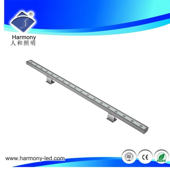 Lavadora de pared de jardín industrial 18W RGB pantallas de luz
