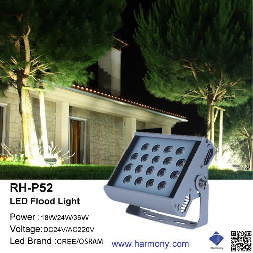 Iluminación de proyección LED cuadrada impermeable IP65 9W LED