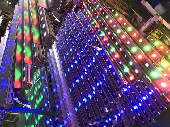 24 vatios de alta potencia RGB LED pared wahser iluminación