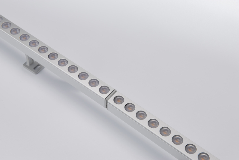 RH-W25 Lámpara exterior impermeable a prueba de agua IP66 DC24V 10W Osram RGB Perfil LED Luz lineal Lavadora Luz Ligera Iluminacion Luminarias